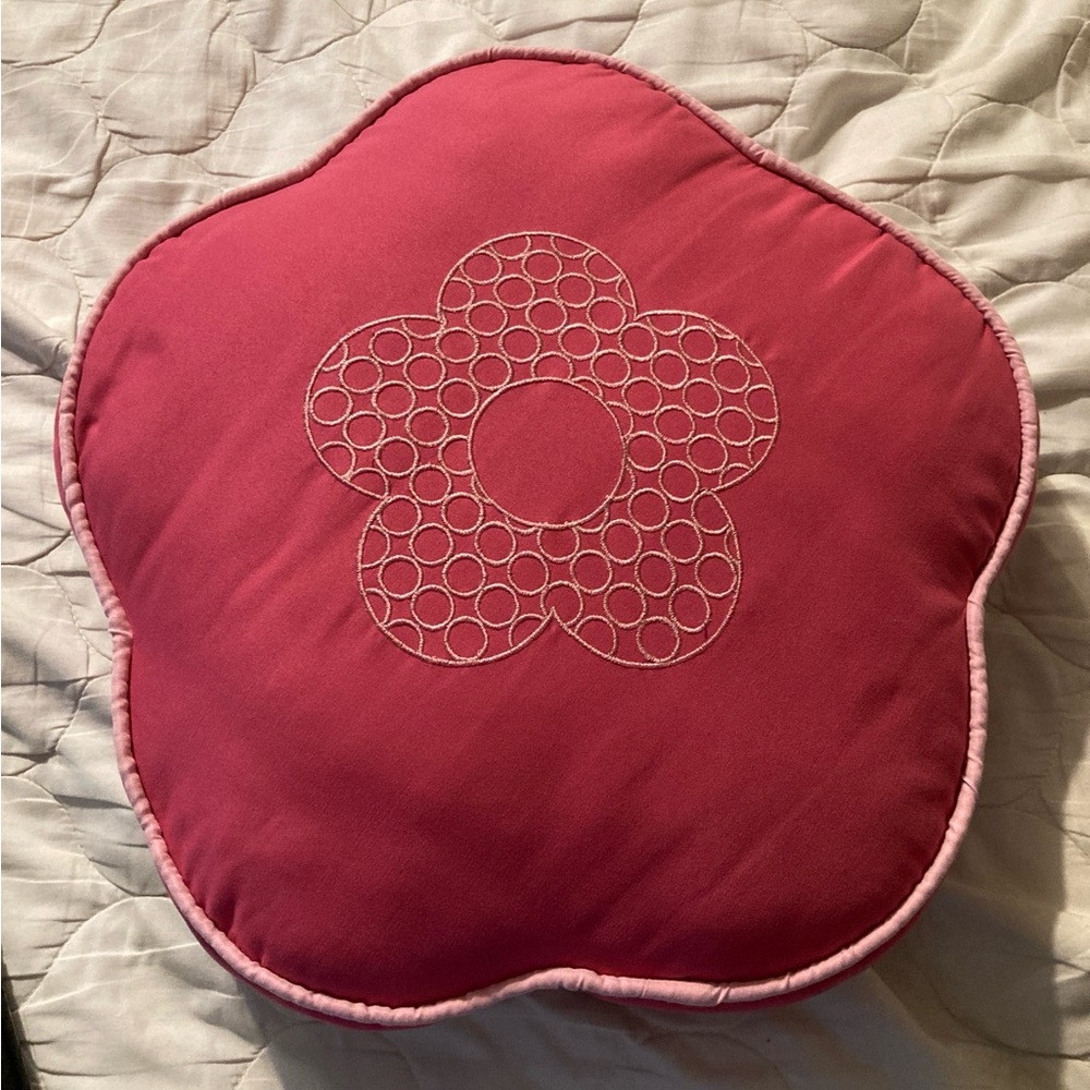 Expressions Pink Floral Cushion
